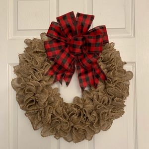 Burlap Wreath